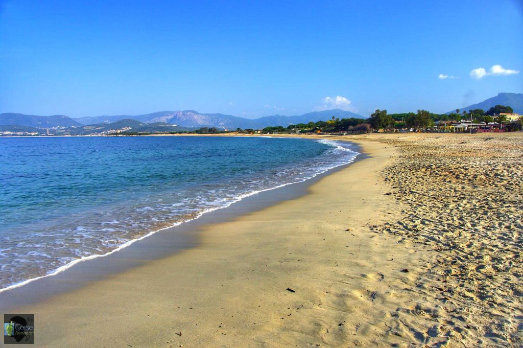 plage porticcio corse