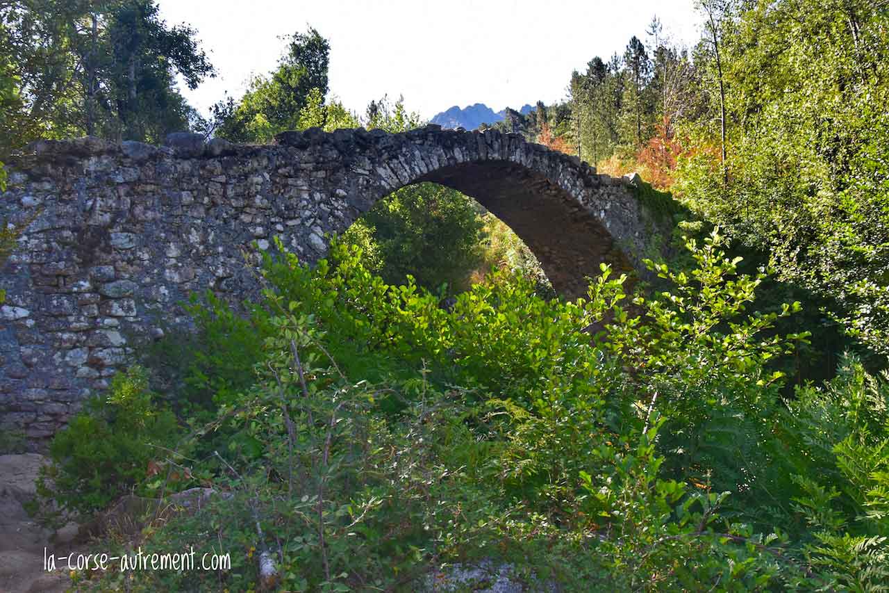 Le pont génois de Zipitoli en Corse Le pont génois de Zipitoli en Corse