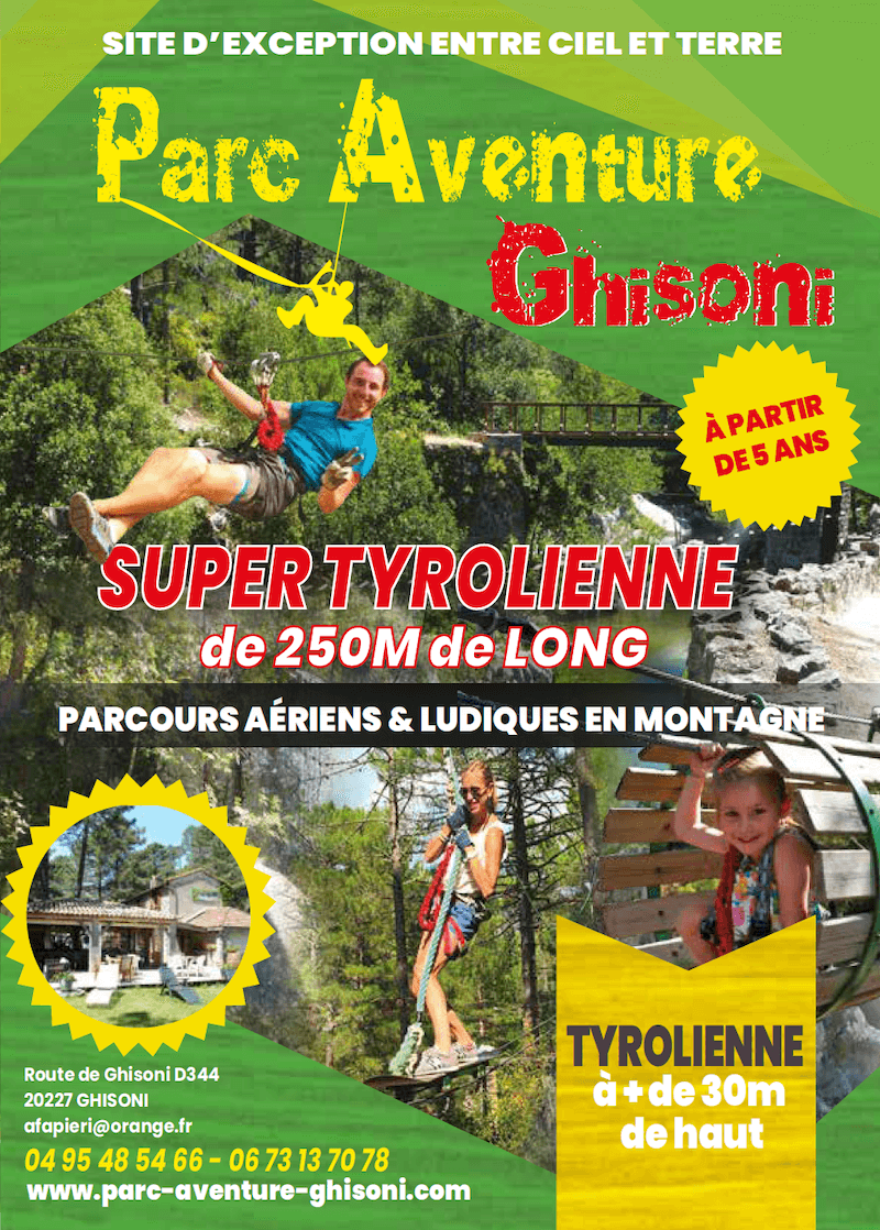 parc aventure ghisoni