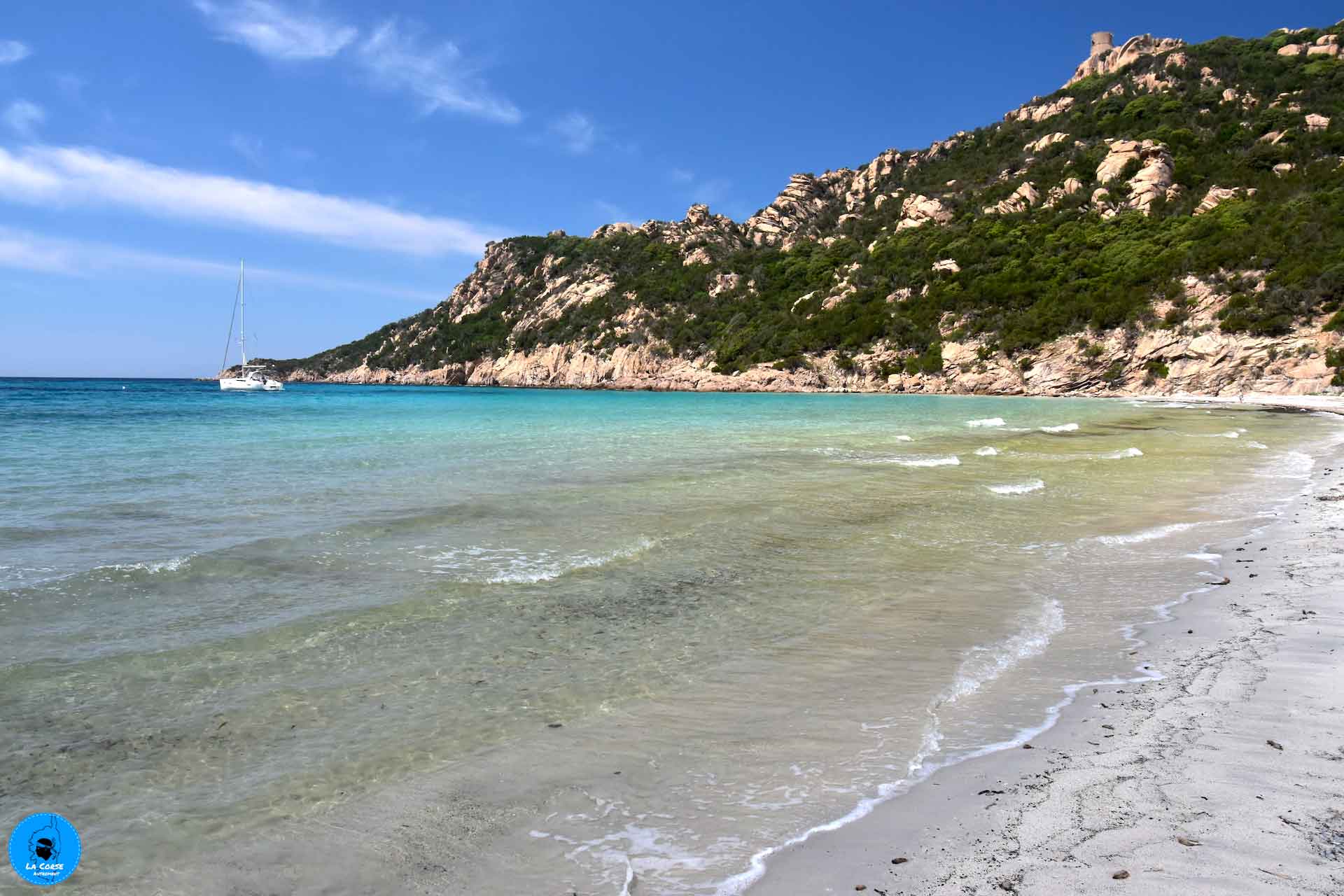 Plage du Lion de Roccapina et plage d'Erbaju, Corse du Sud