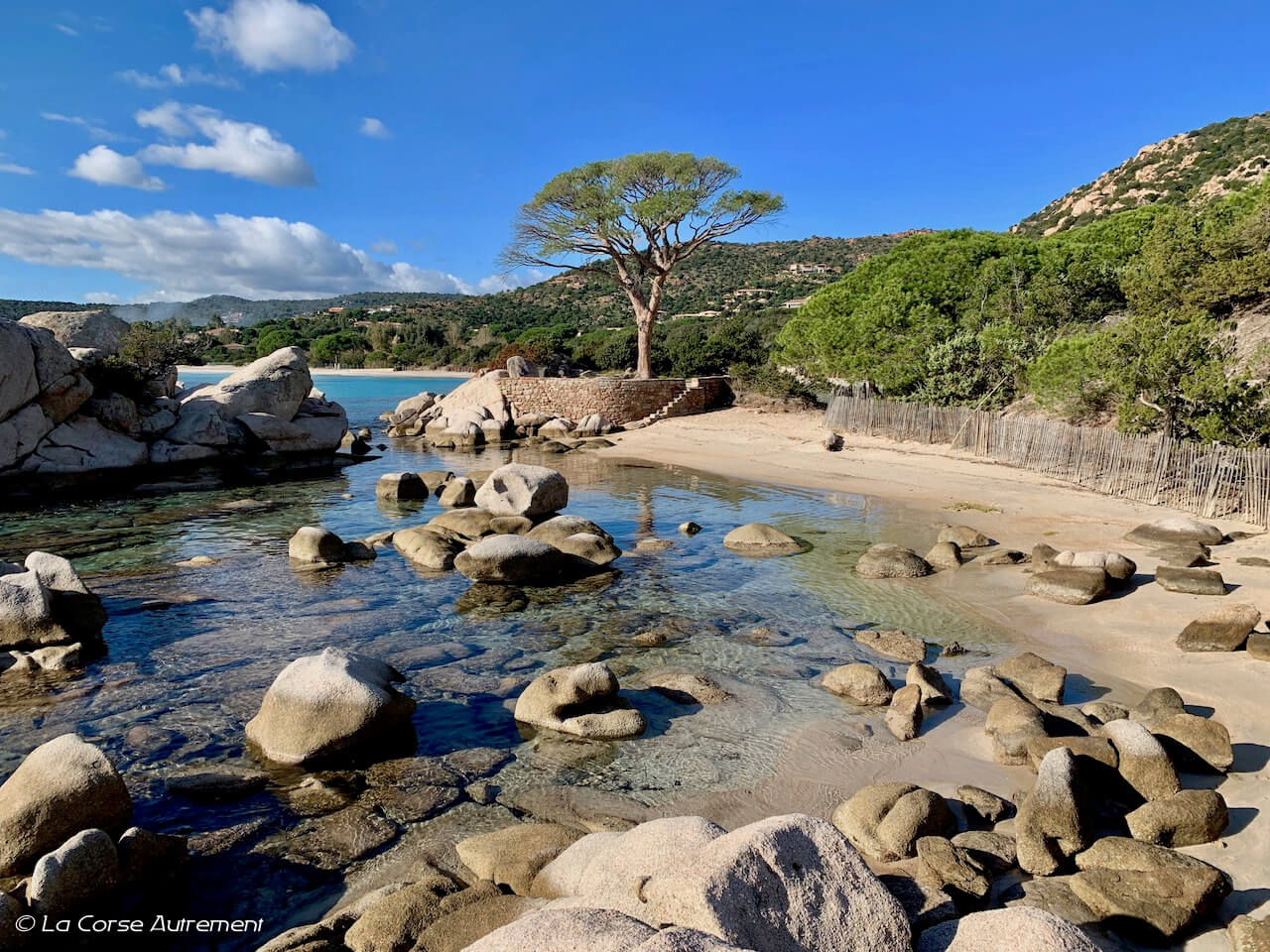 La Plage De Tamaricciu Palombaggia à Porto Vecchio