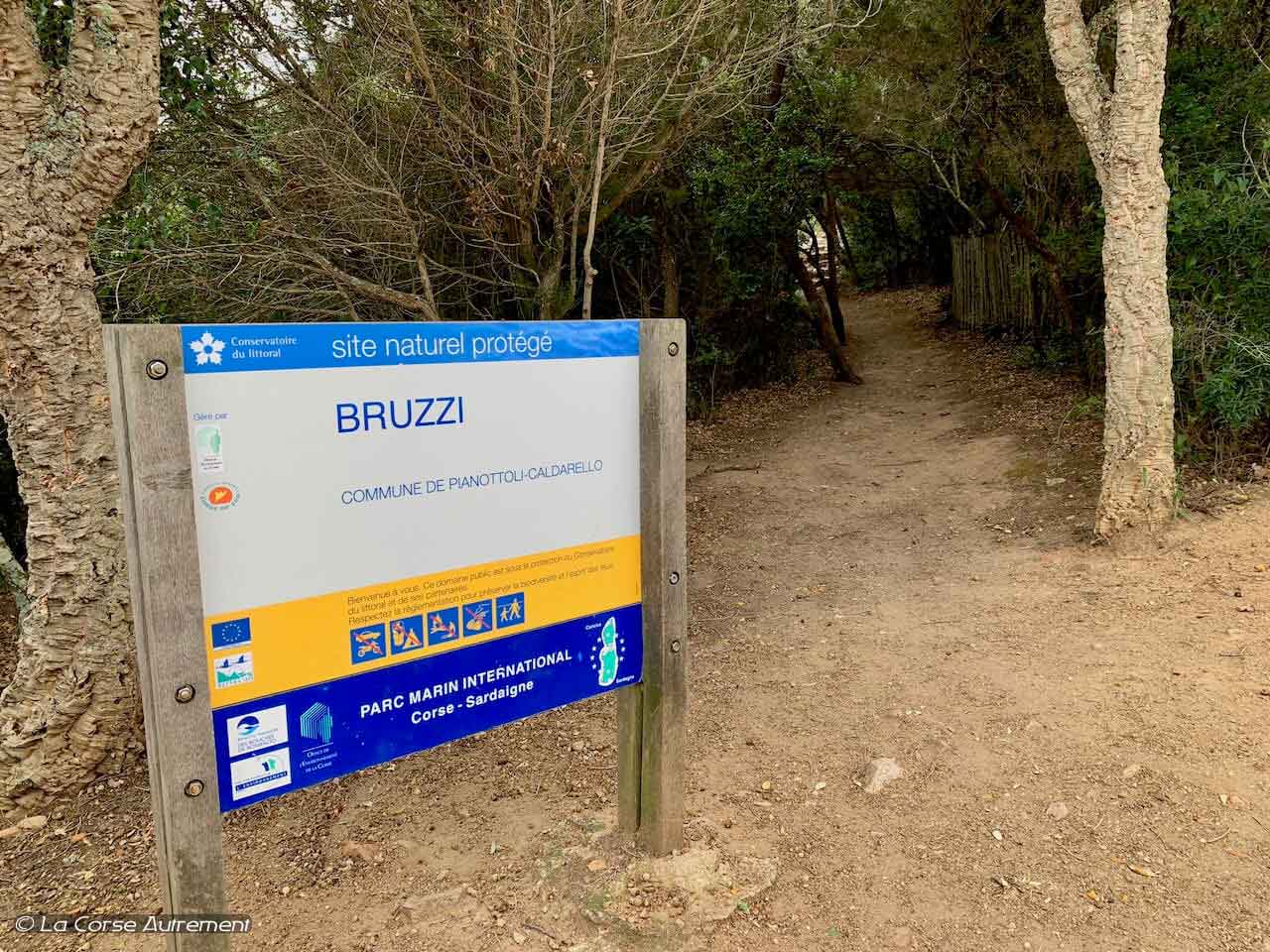 sentier de découverte des Bruzzi