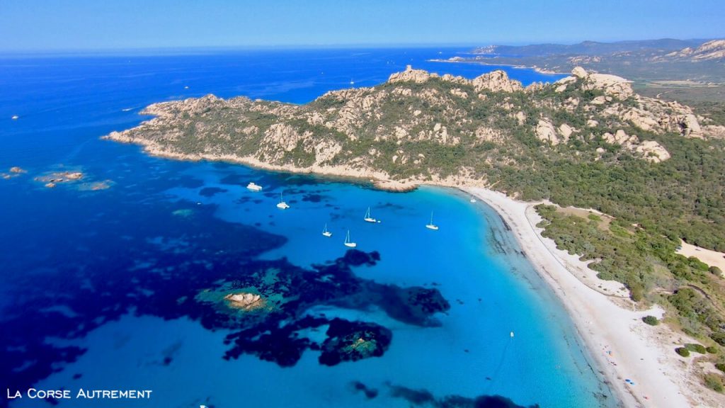 La plage de Roccapina, Corse