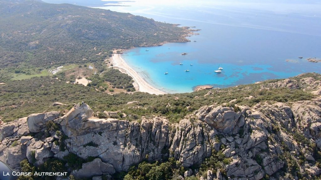 La plage de Roccapina, Corse