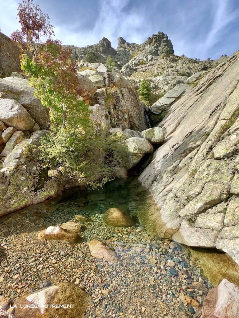 Cascades de Radule en Corse